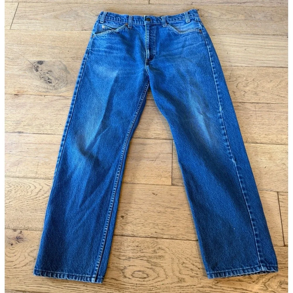 Levi's‎ 505 Jeans 33x30 Blue Vintage Orange Tab Made in USA (1783)